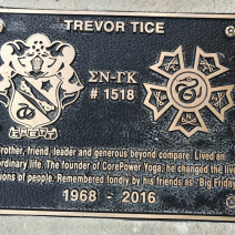 Alumni Trevor Tice, 1968 - 2016