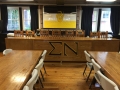 Main House -chapter room podium  08.2014