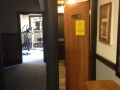 Main House - entry to 1st floor restroom and gym  08.2014