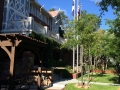 Main House -flag poles _ pergola  08.2014